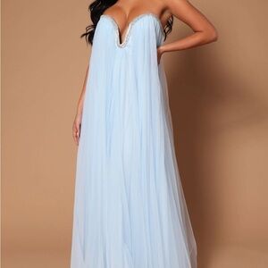 Fashion Nova Blue Dress